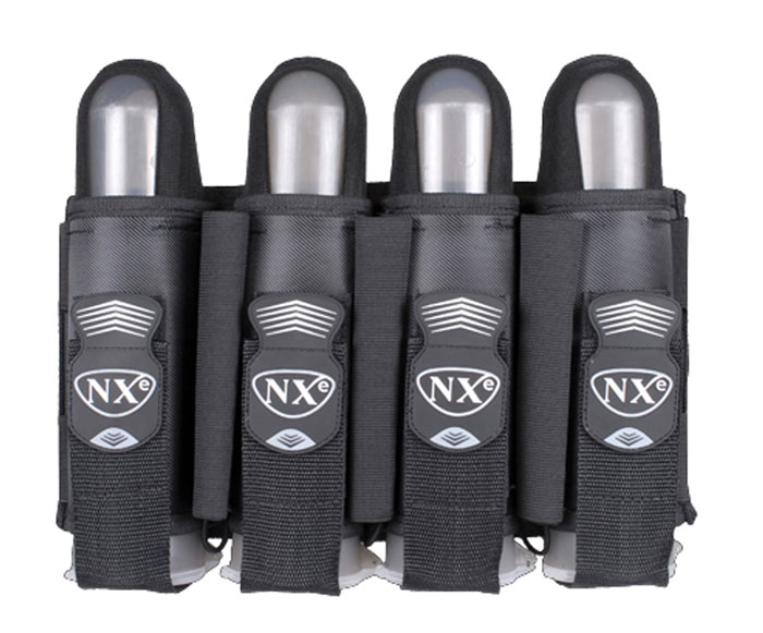 NXe TP Series Pro Pak Plus Paintball Harness - Black