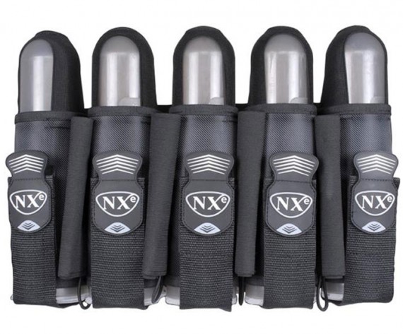 NXe TP Series Pro Pak Plus Paintball Harness - Black