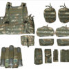 Delta Tactical Vest 12 Piece Gear Set Camo