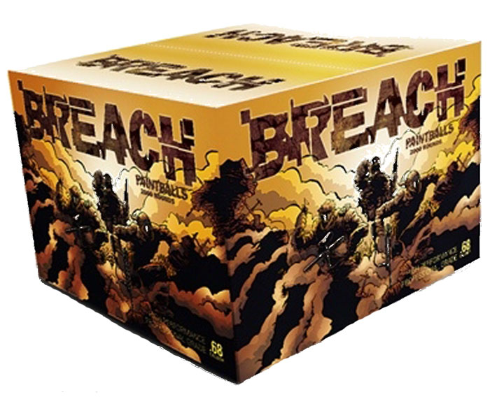 Valken Breach Paintballs - 2000 rounds