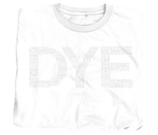 Dye Paintball Tshirt TYPED - 2011