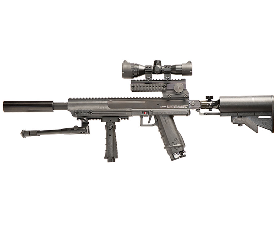 Tiberius T9.1 First Strike Sniper Rifle Paintball Gun. facebook. 