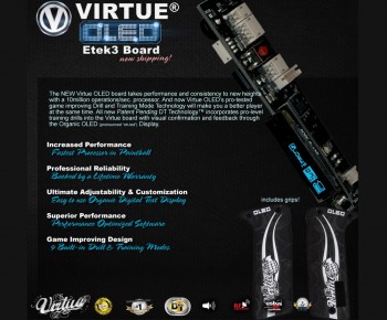 Virtue OLED Etek3 Board for Paintball Marker
