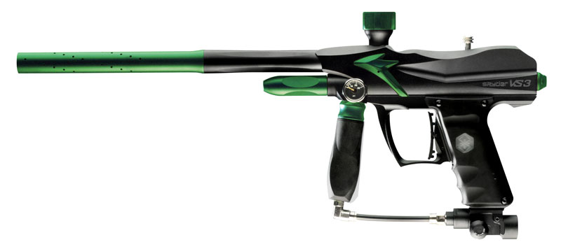 The Kingman Spyder VS3 electronic paintball marker utilizes a patented &quo...