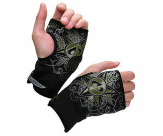 Sly Tyrant Half Gloves w Wrist Bands