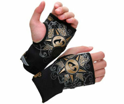 Sly Tyrant Half Gloves w Wrist Bands