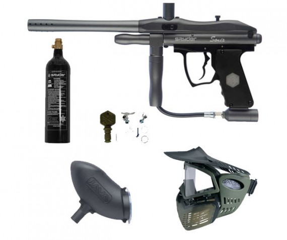 Kingman Spyder Sonix Paintball Gun Kit - E-Paintball