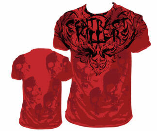 Hybrid Paintball 08 Confliction Men's T-shirt - Red