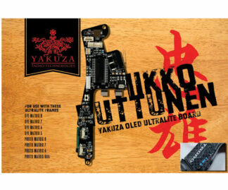 Tadao Yakuza OLED Mikko Board w grips for DM5/6/7/8/9, PM6/7/8, PMR UL frames