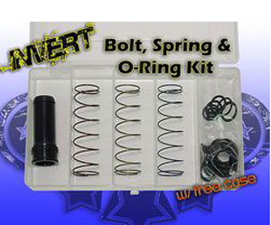 New Designz NDZ Invert Mini Version3 Bolt, O-ring & Spring Kit w/ case