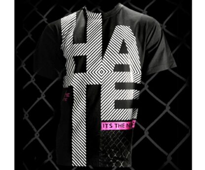 Hater Retro Black Tee Shirt 2008