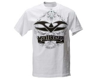 Valken Paintball Tiger Suede T-Shirt - White 2010