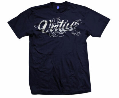 Virtue Metallic Script T-Shirt